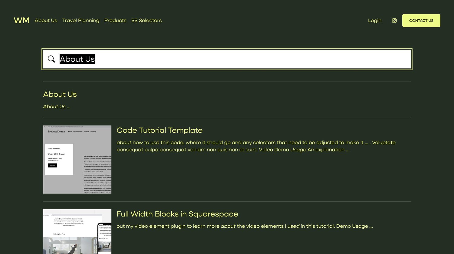 Thumbnail for Search Page Color Theme