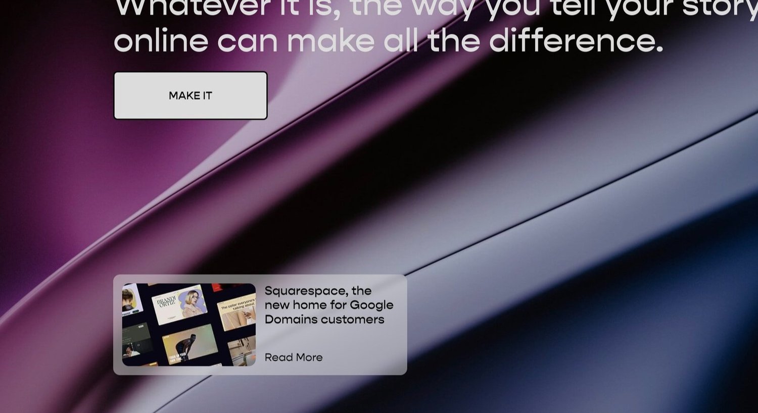 Thumbnail for Notification Card with Glass Effect