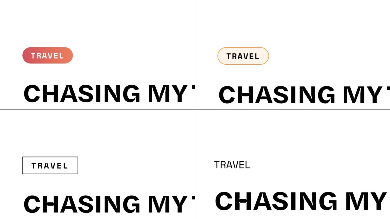 Thumbnail for Blog Item Category Styles