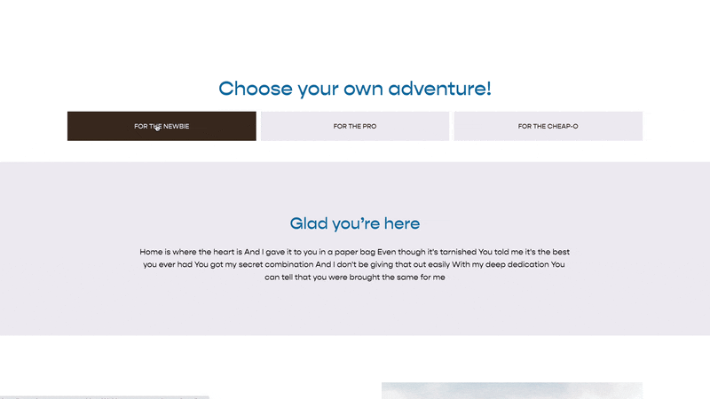 Thumbnail for Choose Your Own Adventure