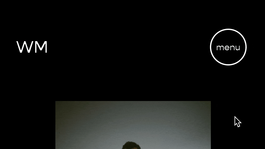 Thumbnail for Circular Menu Button for Mobile Menu