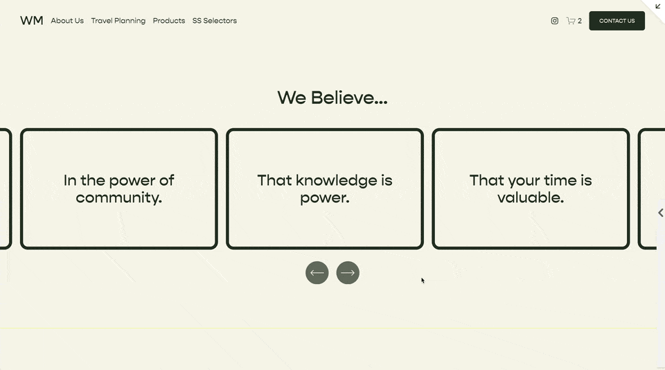 Thumbnail for List Section Card Flip