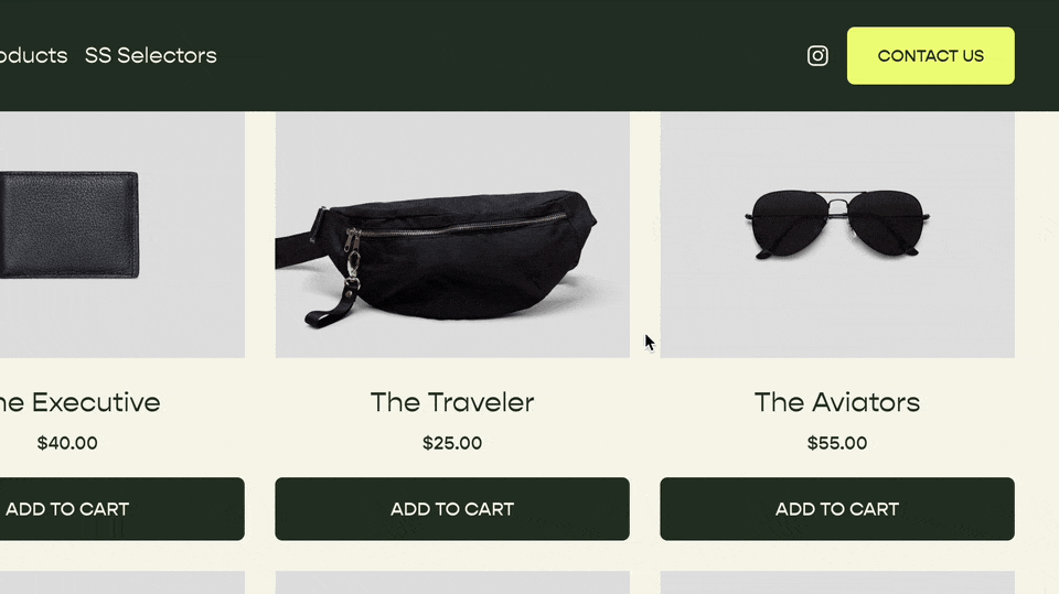 Thumbnail for Conditional Cart Icon